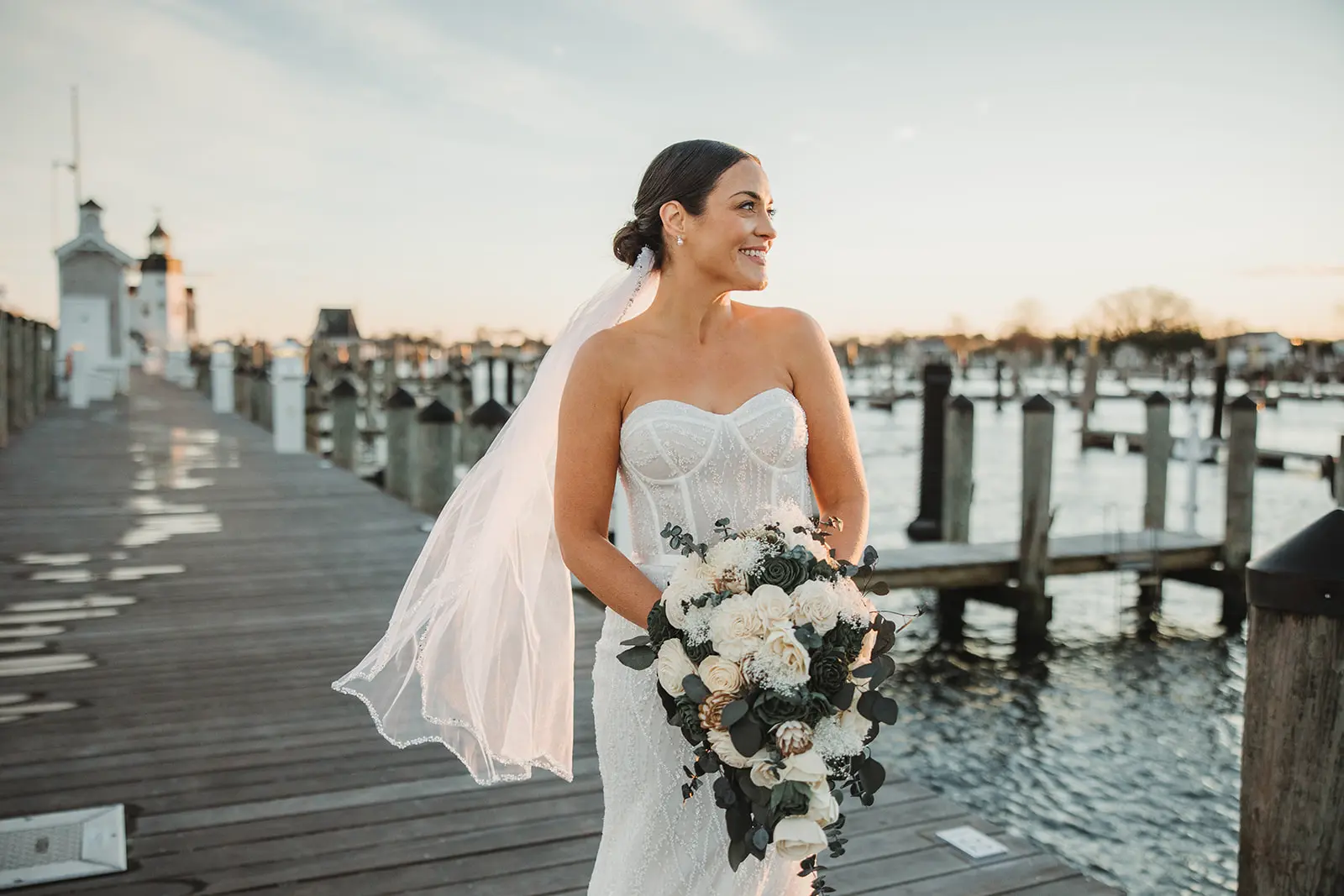 Wedding Portraits at Saybrook Point Resort