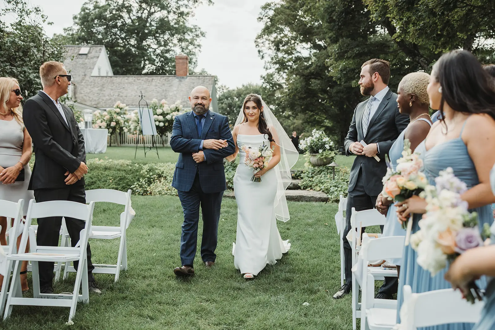 Wedding Ceremony at Smith Farm Gardens