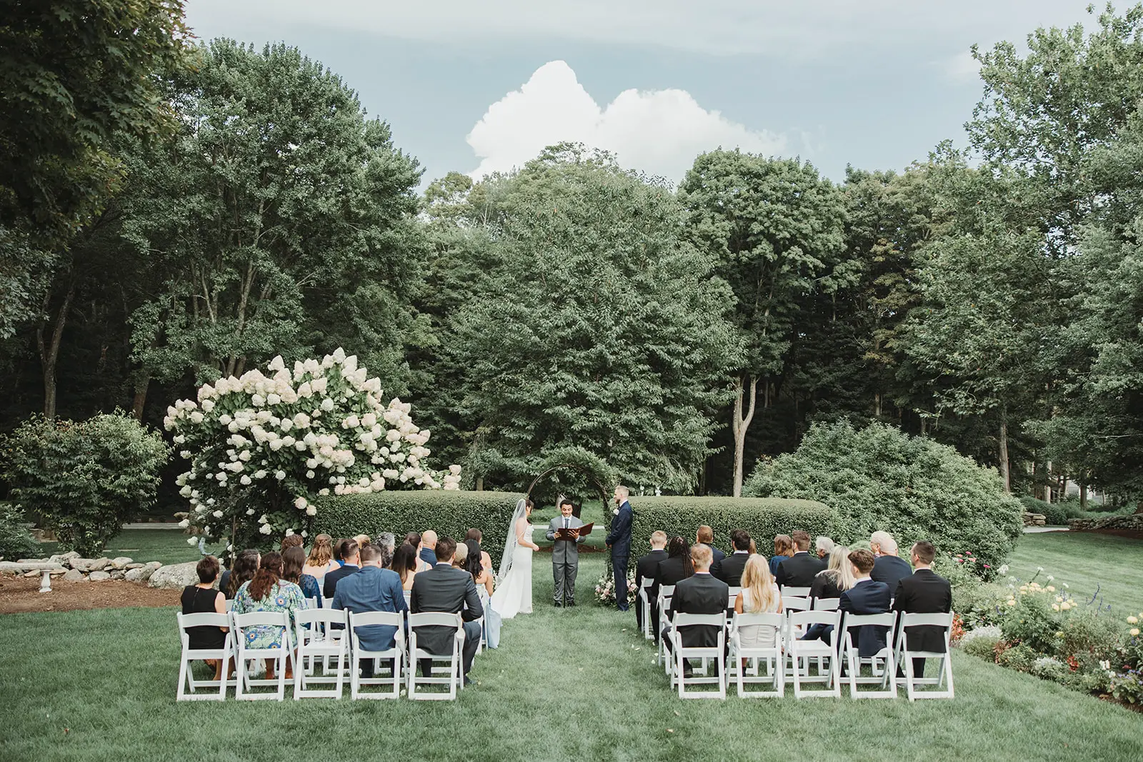 Smith Farm Gardens Wedding Ceremony