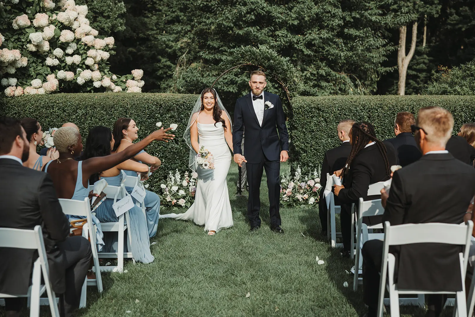 Wedding Ceremony at Smith Farm Gardens