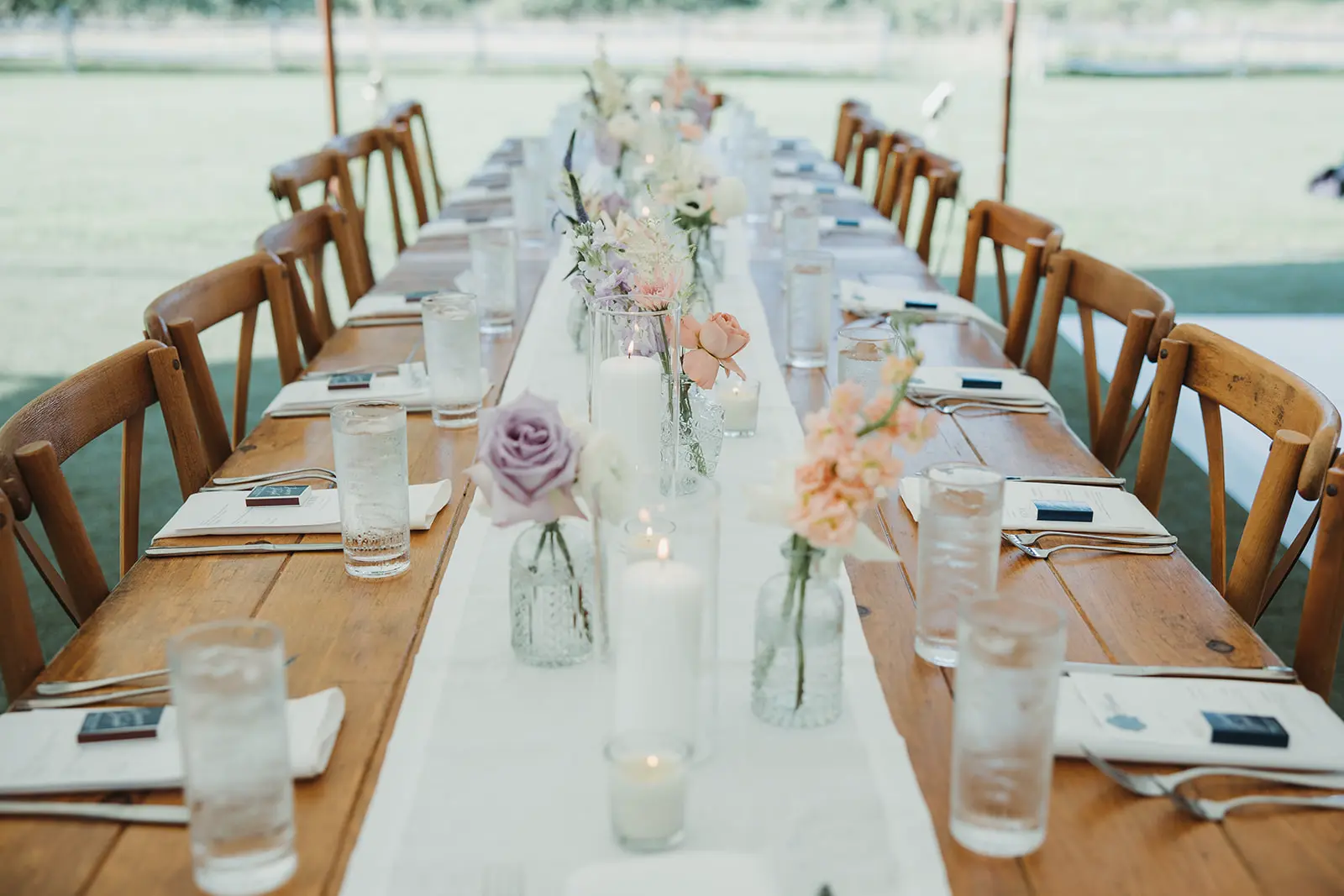 Tented Wedding Reception Smith Farm Gardens