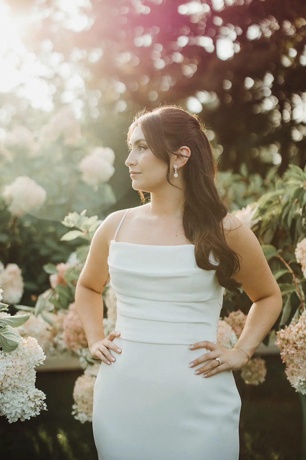 Tented Garden Wedding in Summer at Smith Farm Gardens