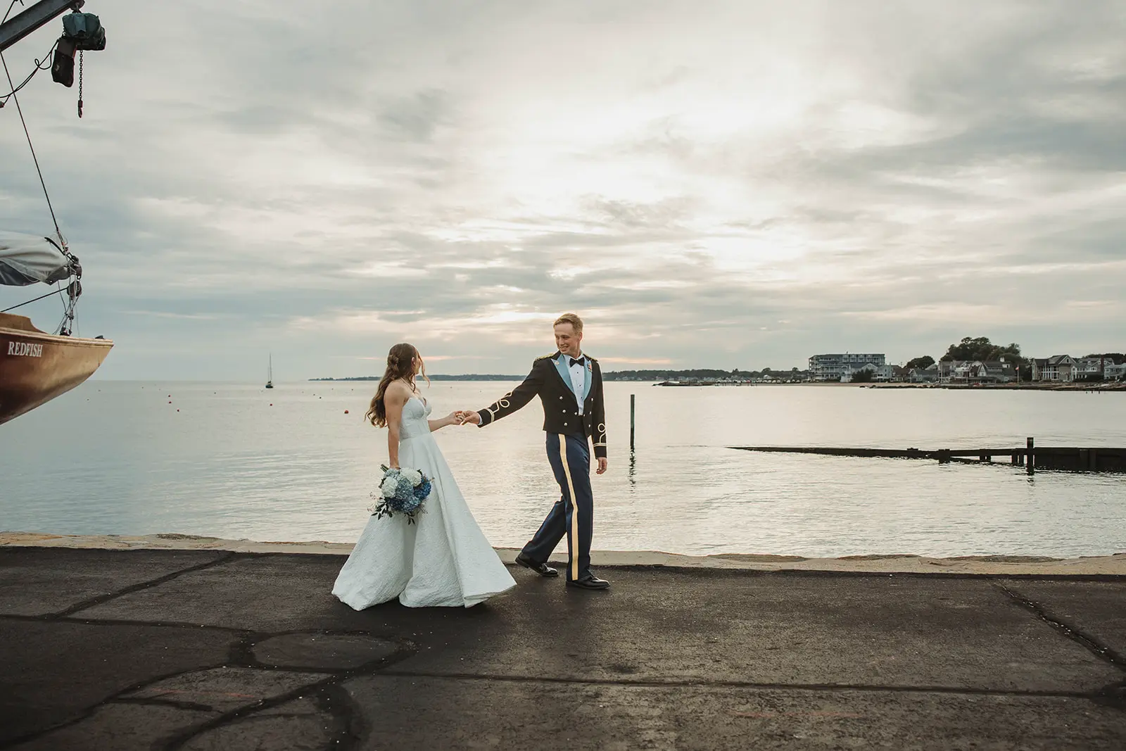 Madison Beach Club Wedding in CT