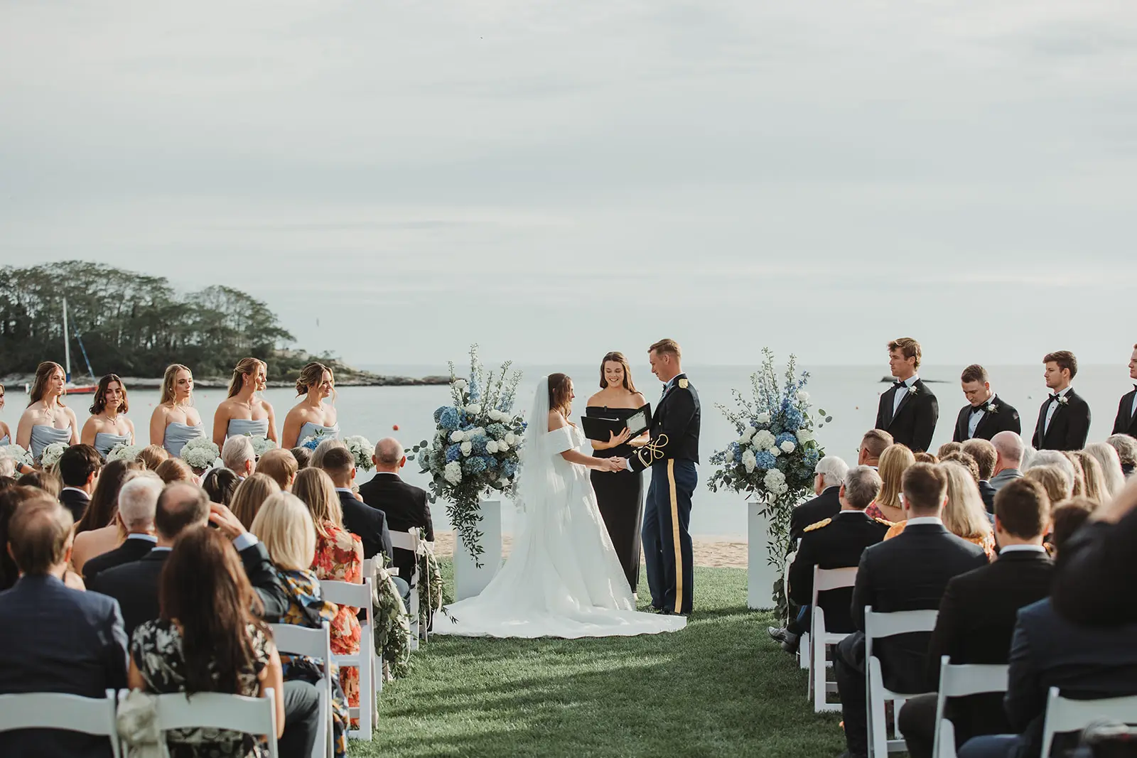 Madison Beach Club Wedding Ceremony Seaside